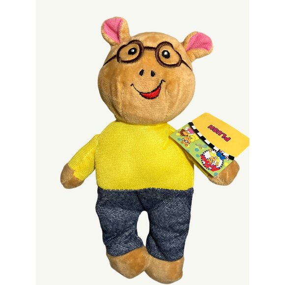 Arthur & Friends Plush Toys Set - Arthur D.W. & Francine - Greenbrier Internatio - Picture 5 of 10